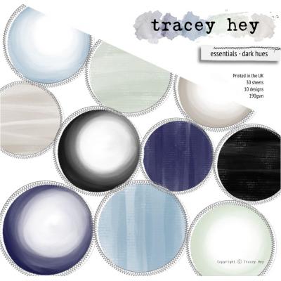 Tracey Hey Paper Pad - Dark Hues
